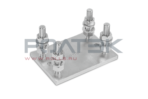 Площадка регулируемая под опору роликовую Ролтэк МИКРО