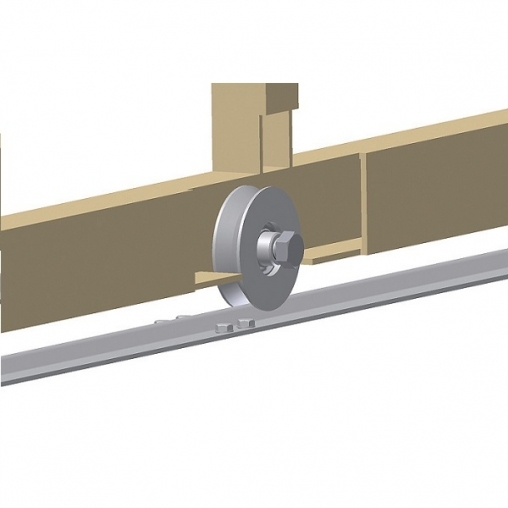 Колесо опорное V-образное сечение диаметр 138 мм