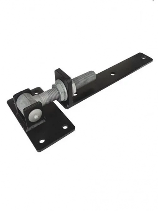 Петля регулируемая оцинкованная в черном полимере для деревянных ворот и калитки M20*300mm