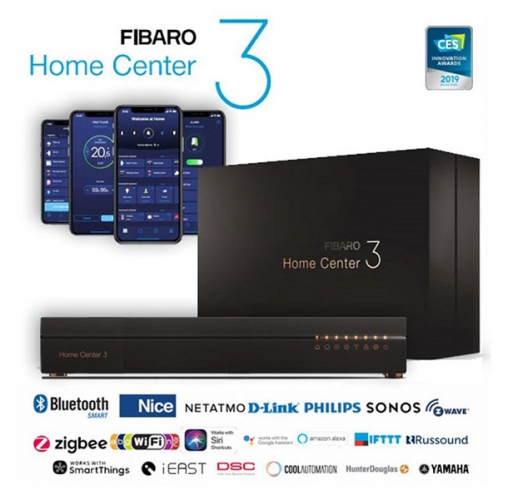 Контроллер Fibaro Home Center 3 FGHC3