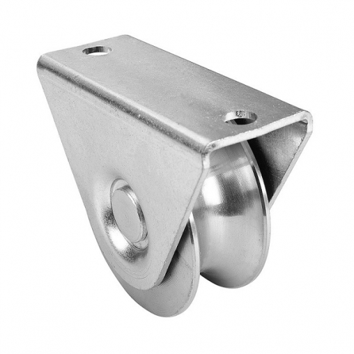 Колесо О-профиль диаметр 68мм с внешним кронштейном, арт 410.68