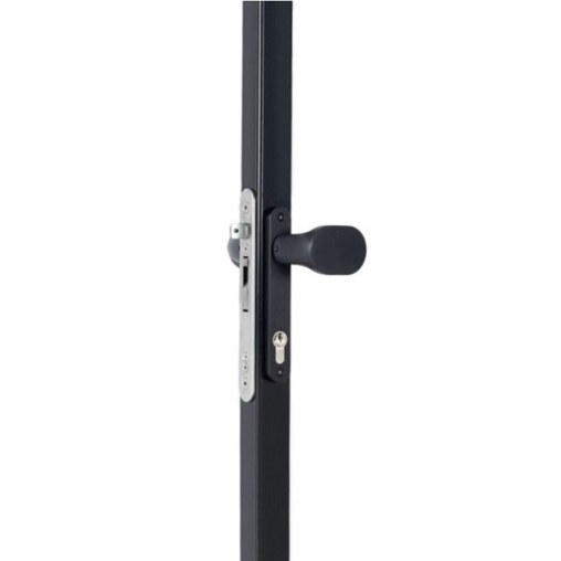 Комплект черных алюминиевых уличных ручек с ухватом Locinox 3006PAD-9005