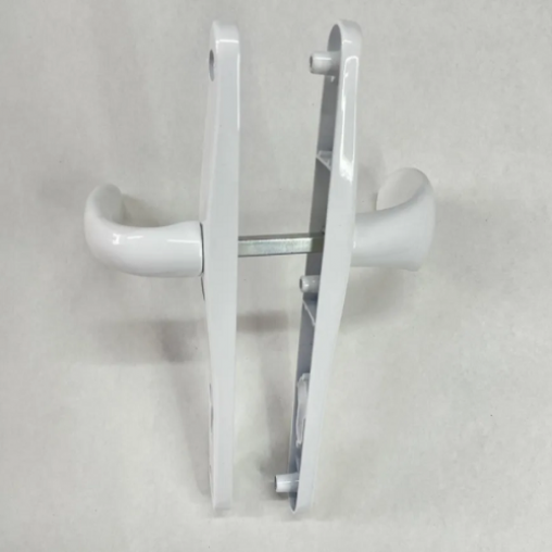 Ручка-ухват для калитки и ворот Евро-30 цвет-белый