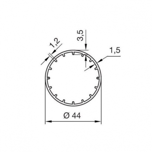 Адаптер для внутривальной автоматики NICE