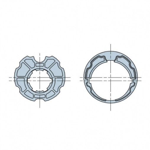 Адаптеры для вала 63x0.8 для внутривальной автоматики