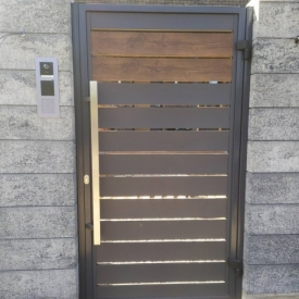 Ручка 1200мм для калитки из нержавеющей стали INOX 20х40х1200мм