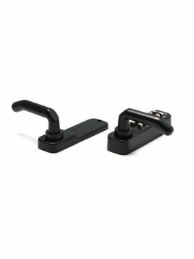 Замок для калитки дверей черного цвета кодовый врезной