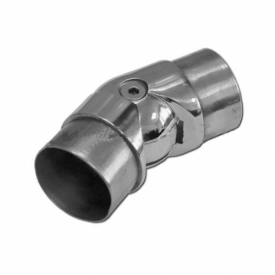 Поворот шарнирный литой внутренний для поручня 50,8 мм, (AISI304), арт к011