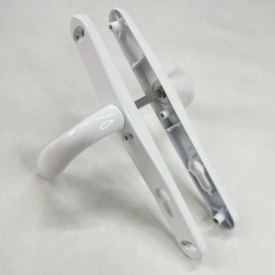 Ручка-ухват для калитки и ворот Евро-30 цвет-белый