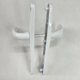 Ручка-ухват для калитки и ворот Евро-30 цвет-белый