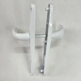 Ручка-ухват для калитки и ворот Евро-30 цвет-белый