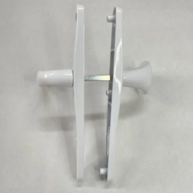 Ручка-ухват для калитки и ворот Евро-30 цвет-белый