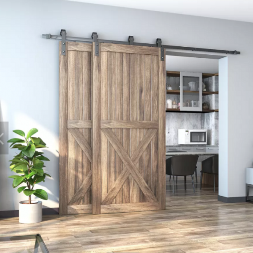 Амбарный механизм для двух раздвижных дверей LOFT, арт 76.009