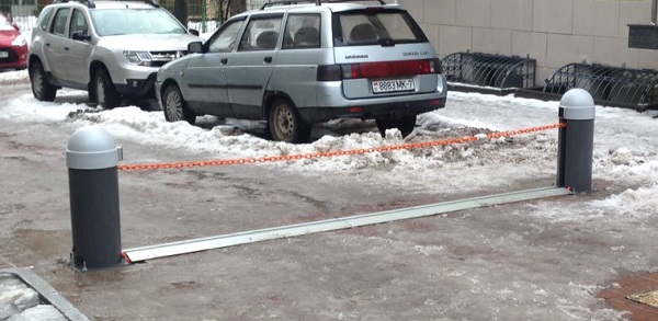 Cepnoj avtomaticheskij barer CAME v Minske v Belarusi