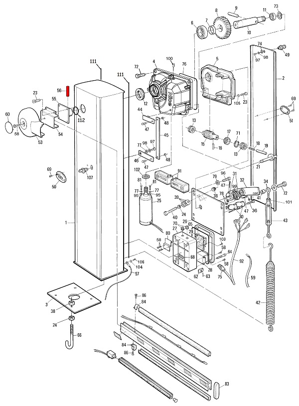 WIL4 и WIL6 схема где указан палец