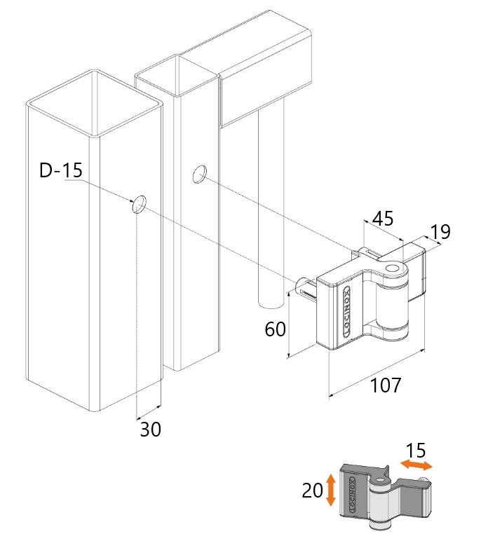 locinox размеры PUMA
