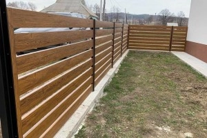 Забор в стиле ранчо